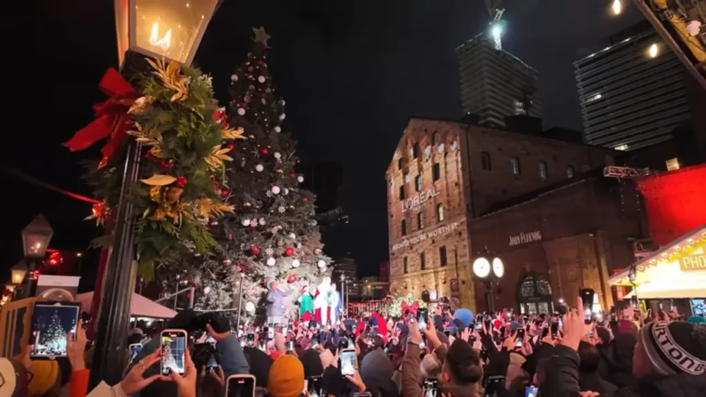 Toronto gather on Christmas